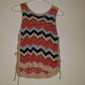 Knitted vest